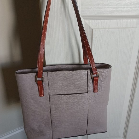 Dooney & Bourke Leather Shoulder Bag - Picture 2 of 6
